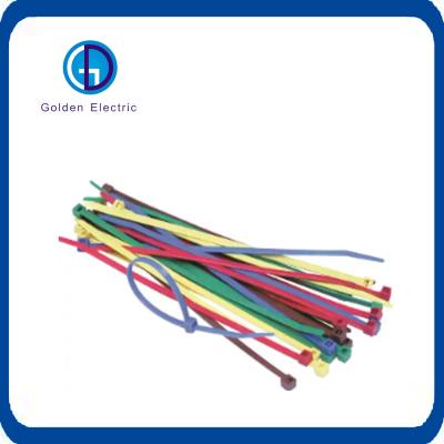 China 2.5*100mm Custom Size Plastic Multi Color Nylon Cable Ties for 1 Piece Min.Order for sale