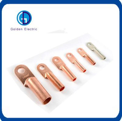 China Wire Connecting Lug Copper Type Cable Lug Power Fitting Copper Termination High Conductor for sale