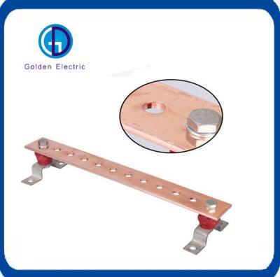 China Copper Busbar Custom Logo Size Pure Copper/Tinned Copper/ Copper Clad Steel Busbar for sale