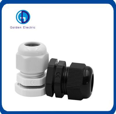 China UV Resistant Black Nylon Cable Gland Customizable For Safety Connection for sale