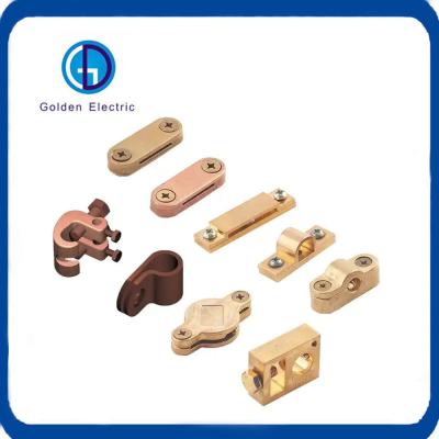 China Brass Grounding Clamp for Efficiently Connecting Small to Medium Sized Conductors for sale