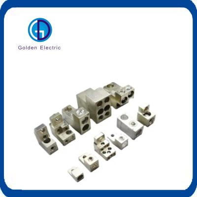 China Cold Pressing Square Aluminum Terminal Lugs For Transmission Cabinet Accessories for sale