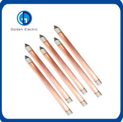 China Different Sizes and Specifications Solid Copper Ground Rods for Chinese Copper Rod for sale