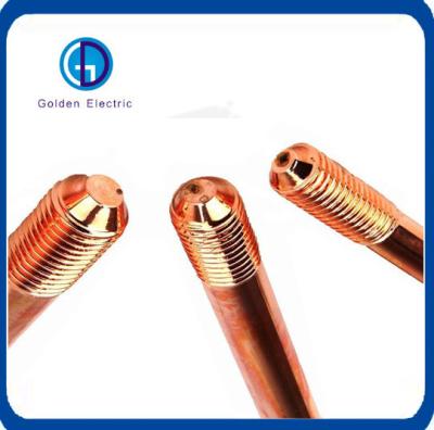 China Tensile Strength 580n/mm2 Copper Bonded Steel Earth Rod for Electrical Equipment Supplies for sale