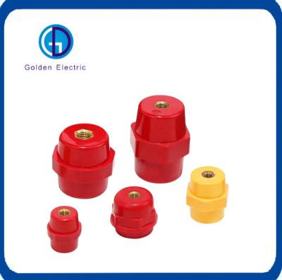 China Red Low Voltage Busbar Standoff Insulators SMC With Customizable Sizes for sale