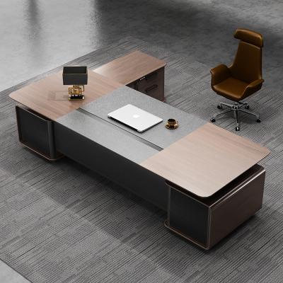 China New Design Office Furniture Boss Convertible Manager Executive Office Desk for sale