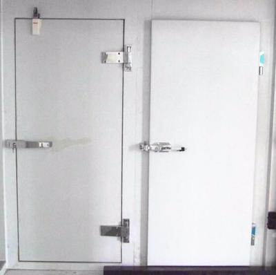 China Folding Cold Room Half Buried Door For Cold Storage for sale