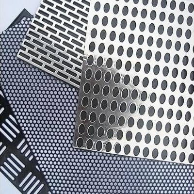 China Automobile 316 / 304 4x8 Round Hole Perforated Stainless Steel Sheet for sale