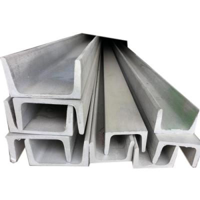 China Steel Structure Building Stainless Steel SS316 Channel Beam U Channel Standard Sizes for sale