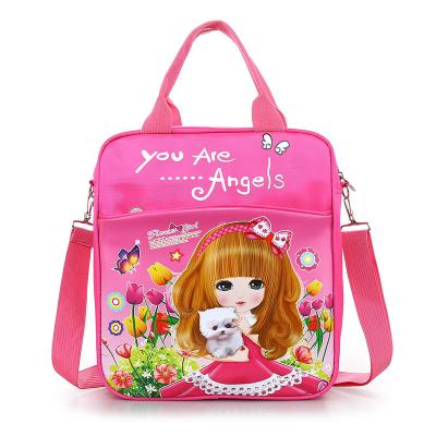 China Customized Logo Primary School Students Hand Bag Instruction Bag Waterproof Three Shoulder Children's Use Backpack for sale