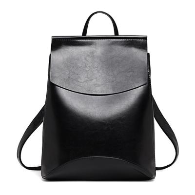 China Fashion Waterproof Women Backpacks PU Leather Backpacks For Teenage Girls School Shoulder Bagpack for sale