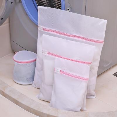 China Wholesale Foldable Underwear Bra Mesh Laundry Bag Hight Quality Care Pouch Custom Household Wash Bags for sale