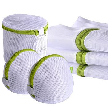 China 6Pcs/Set Foldable Zipper Laundry Bag Bra Underwear Products Bags Mesh Net Clothes Wash Bag for sale