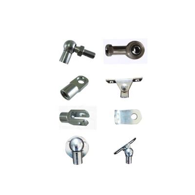 China Apartment ; Sheet ; Plate stainless steel gas struts bracket ball joint eyelet /clevis /rod end bearing support connector for sale