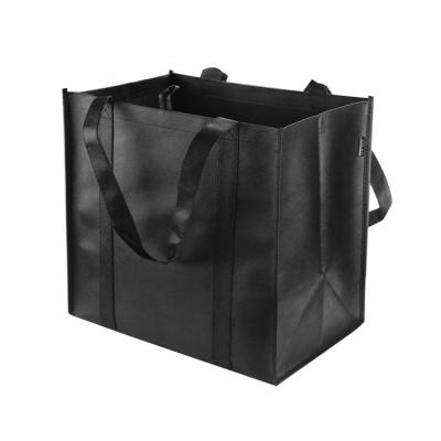 China Manufacturer Eco - Friendly Promotional PP Laminated Non Woven Fabric Tote Shopping Bag for sale