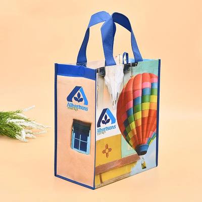 China Eco - Friendly Non Woven Fabric Carry Bag Custom Wholesale Logo Best Nonwoven Shopping Bag / Biodegradable Nonwoven Bag for sale