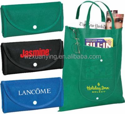 China Wholesale Customized Non Woven Shopping Foldable Grocery Bag Eco - Friendly Eco - Friendly Bag Style for sale