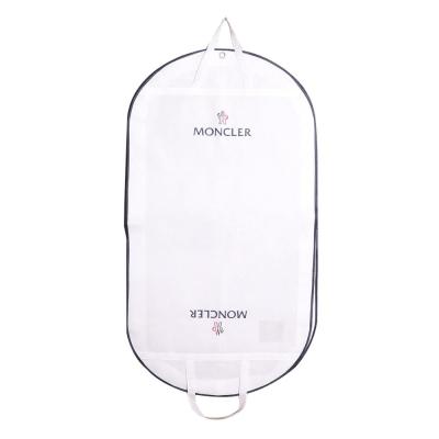 China Dustproof Non Woven White Folding Garment Bag Suit Bag Eco - Friendly for sale