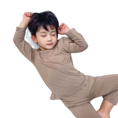 China Cotton Smart Casual Autumn Children's Modal Soft Underwear Suit Pajamas For Baby Kids Air-conditi Spring, Summer And Autumn for sale