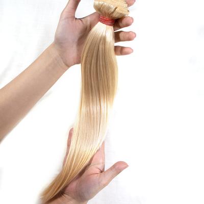 China Top Quality Pure Blonde Human Hair Bundles Straight Hair GDY Bleached Dyed 613 Bundle 100% Virgin Human Hair Virgin Hair Vendors for sale