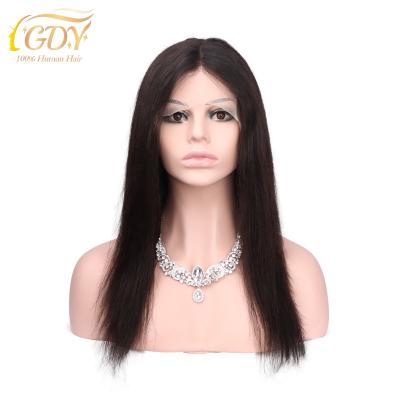 China Straight Brazilian Hair 20inch HD Lace Wigs 130% Different Density 100% Soft 150% Brazilian Lace Front Wigs For Black Women for sale