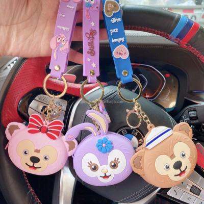 China Hot Sale Bracelet Key Chain Other Key Chains Silicone Key Chain Cute Cartoon Stuff Stellalou Pendant Coin Purse Keychains 9.5*7.5cm for sale