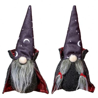 China Handmade Swedish Elf Decor Scandinavian Gnome Decoration Halloween Nonwoven Fabric Halloween Gnome Plush Desk Ornament for Halloween Party for sale