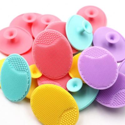 China Facial SPA Massager Silicone Face Scrubber Body/Face/Eye/Lip/Neck Sweep Facial Cleansing Brush Exfoliate Spinning Brush Blackhead Scrubber for sale