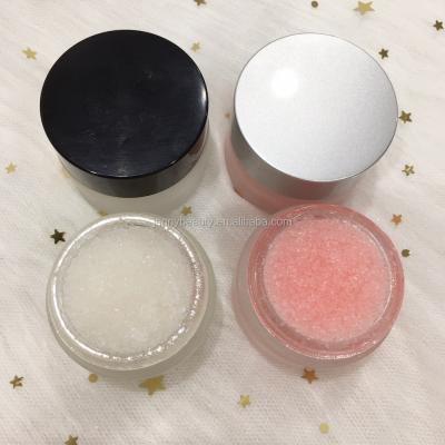 China Sunscreen Vegan Private Label Organic Strawberry Sugar Peach Orange Exfoliating Lip Scrub For Lip Care for sale