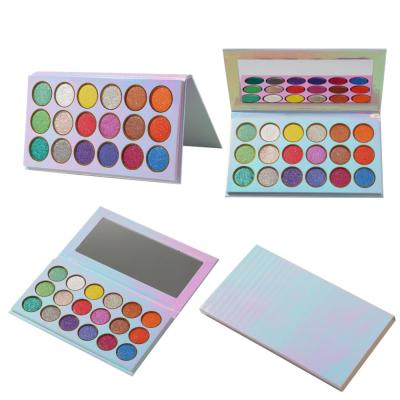 China EYE No Logo 18 Colors Eyeshadow Palette Smooth Matte Eyeshadow Palette Private Label for sale