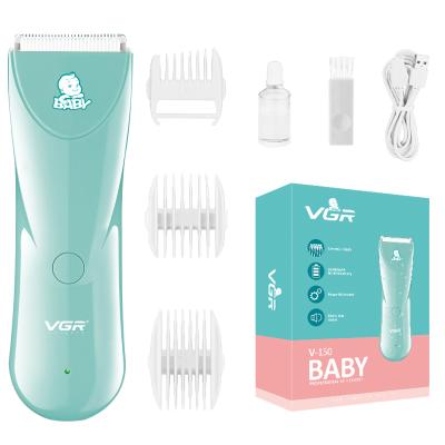 China Hotel VGR V-150 Waterproof Cordless Professional Ceramic Blades IPX7 Rechargeable Electric Baby Clipper Hair Trimmer for sale