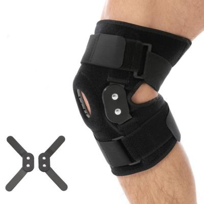 China Comfortable Breathe Free Adjustable Basketball Patella Compression Knee Brace Sleeve Support Running And Raising for sale