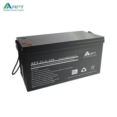 China 2560Wh 100ah 24v Lithiumbatterij 50Ah-200Ah Loodzuurbatterij Voor Zonneopslag Te koop