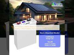 RPT-Battery LifePo4 Battery 51.2V 5.12kWh/10kWh Lithium Battery Lithium Battery Pack for Solar Energy Storage System