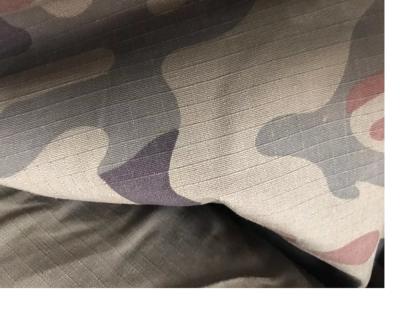 China Instock Loveslf army camoT/C ripstop fabric factory price poland camouflage fabric anti-static military uniform for sale