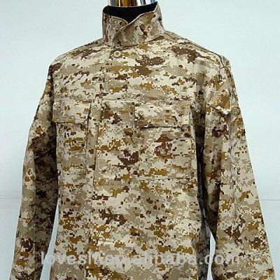 China Wholesale Digital Desert BDU factory anti-static camouflage clothing clothe+pant military uniform sets for sale