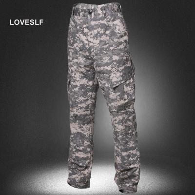 China Loveslf Multi Pocket Camouflage Tactical Anti-pilling Pants For Outdoor Army Military Training for sale