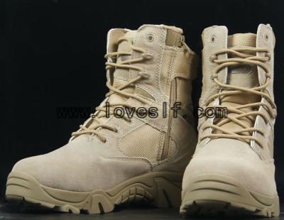 China Safety Anti-Static Fashionable Tactical Leather Boots Boot Military Black and Desert Plus Size Boots for sale