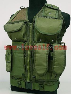 China Top Sell Military Anti-pilling Bulletproof Vest Military Vest Army Green for sale