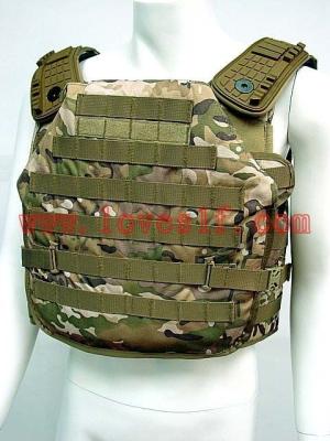 China Refurbished Armor Safety Vest Combat Assault Molle Military Tactical Plate Carrier Molle Bulletproof Vest for sale