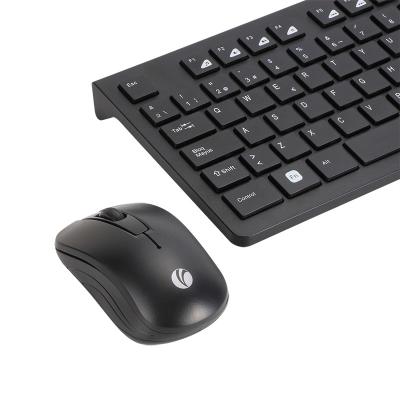 China New High Quality Current Ultra Thin 2.4G Wireless Keyboard and Mouse Combo Laptop 104Keys Mini Keyboard Mouse Set For TV for sale