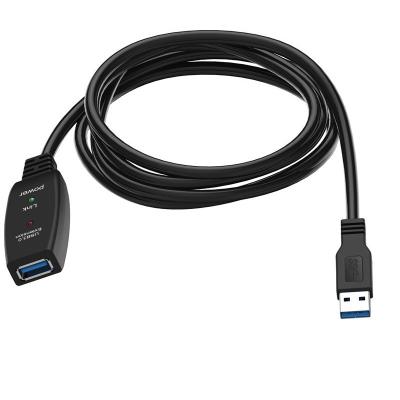 China From COMPUTER VCOM Guangzhou long USB 3.0 USB extension cable from manufacturer 5m 10m 5Gbps with signal booster for sale