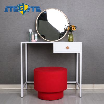 China Nordic modern dresser meta makeup vanity dressing table study desk for sale