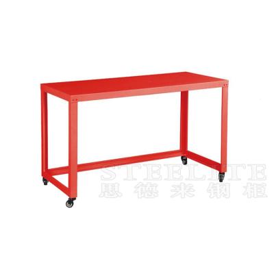 China Modern Modern Mobile Workstation Offices High Gloss Metal Computer Desk for sale