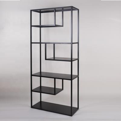 China Sustainable Modern Office Home Design Furniture Metal Display Storage Rack for sale