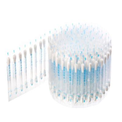 China Viable Pets Cleaning Supplies Cotton Bud Double Head Eye Cleaning Solvent Liquid Filled Swabs for sale