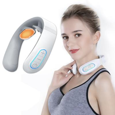 China Smart Smart Cervical Shoulder Back Shiatsu Masajeador Electrico De Cuello Neck And Neck Kneading Shoulder Massager Machine for sale