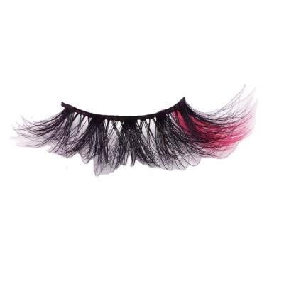 China Dramatic Multiple/Handcrafted Natural False Eyelashes Pattern Colored Mink Lashes for sale