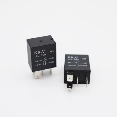 China AgSO2 KKA-M3 30A 12V 5pin Mini Automotive Relay for Car, Motorcycle, Boat and Auto Vehicle for sale