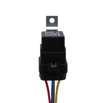 China AgSnO2 KKA-B4 40A 12V/24V 4pin/5pin universal automotive relay JD1912/1914/2912/2914 waterproof for sale